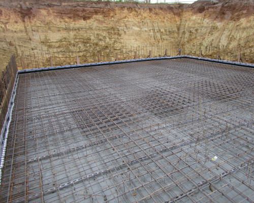 Neubau eines Kellers, Rockenberg